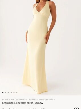white maxi dress near me Elysium White Maxi Dress - US 8